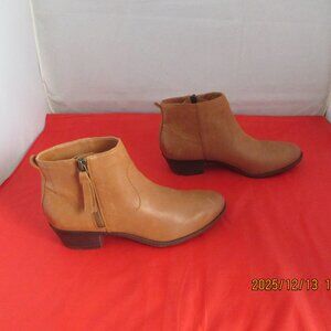 Lucky Brand Blandre Ankle Boot $129 - US Size 5 1/2 - Brown - 1411